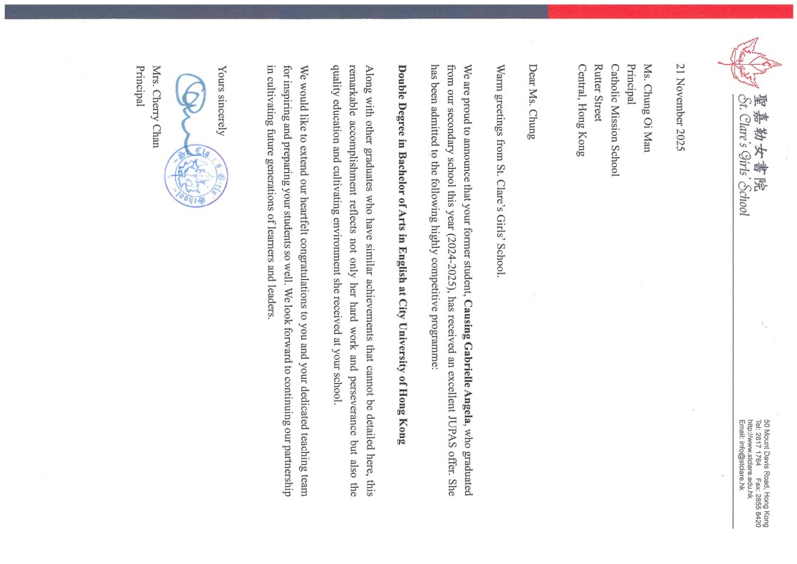 St.Clares Girls School